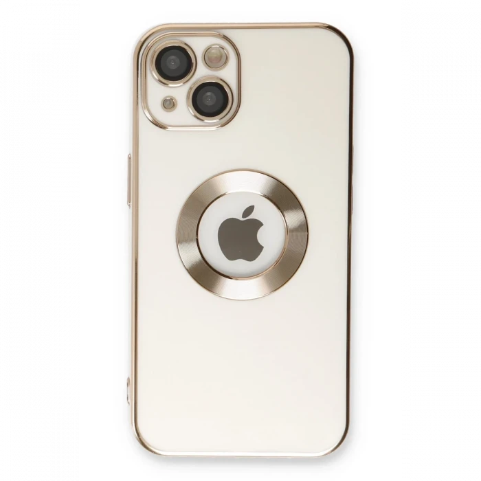 Apple iPhone 14 Plus Kılıf Store Silikon - Beyaz