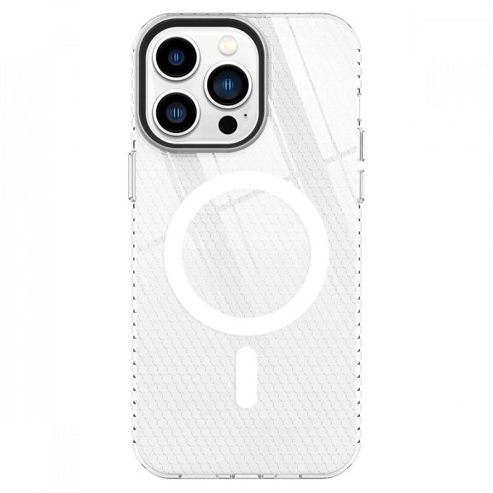 Apple iPhone 14 Pro Kılıf Beta Magneticsafe Silikon - Şeffaf