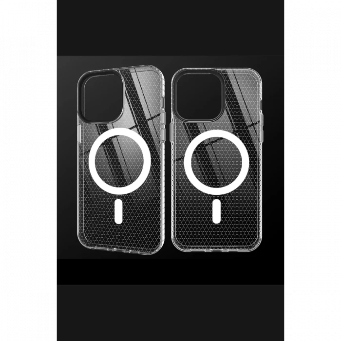 Apple iPhone 14 Pro Kılıf Beta Magneticsafe Silikon - Şeffaf