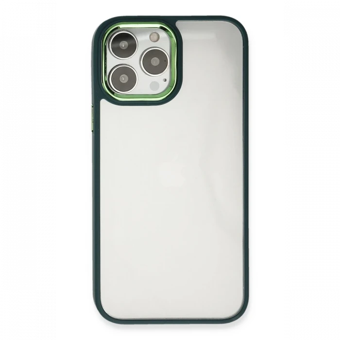Apple iPhone 14 Pro Kılıf Dora Kapak - Haki Yeşil