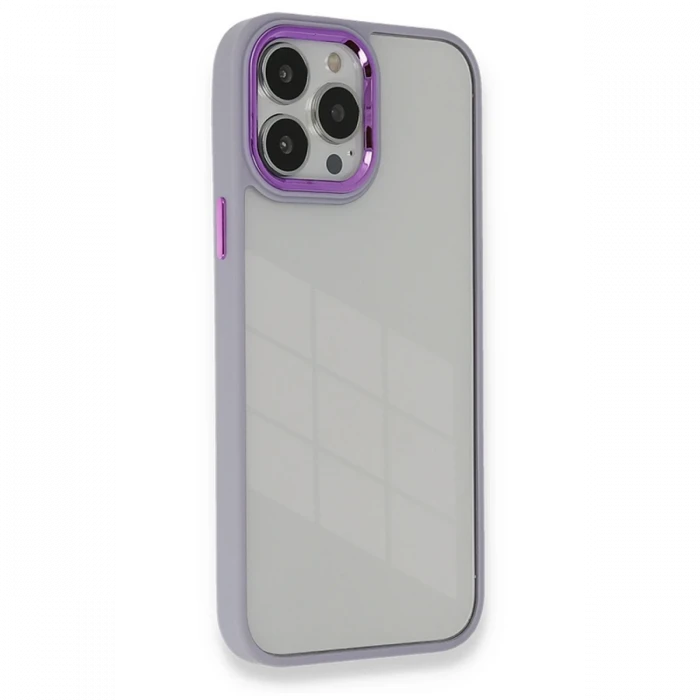 Apple iPhone 14 Pro Kılıf Dora Kapak - Lila