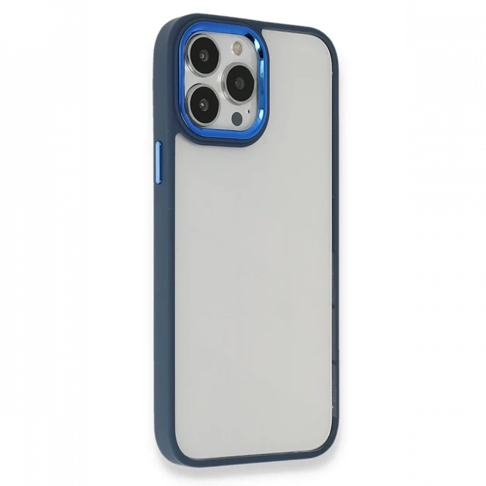 Apple iPhone 14 Pro Kılıf Dora Kapak - Mavi
