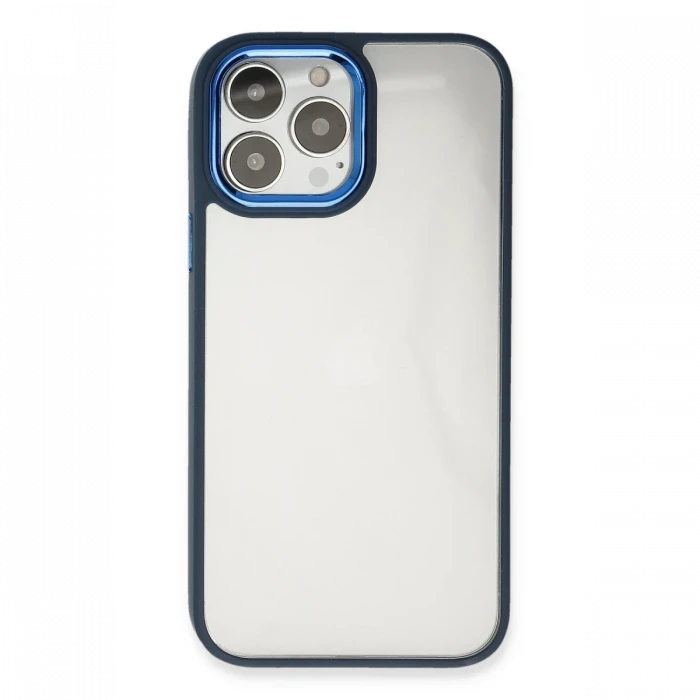 Apple iPhone 14 Pro Kılıf Dora Kapak - Mavi