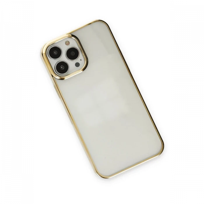 Apple iPhone 14 Pro Kılıf Element Silikon - Gold