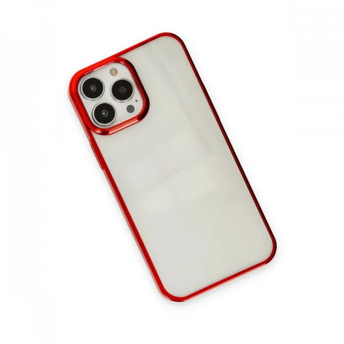 Apple iPhone 14 Pro Kılıf Element Silikon - Kırmızı