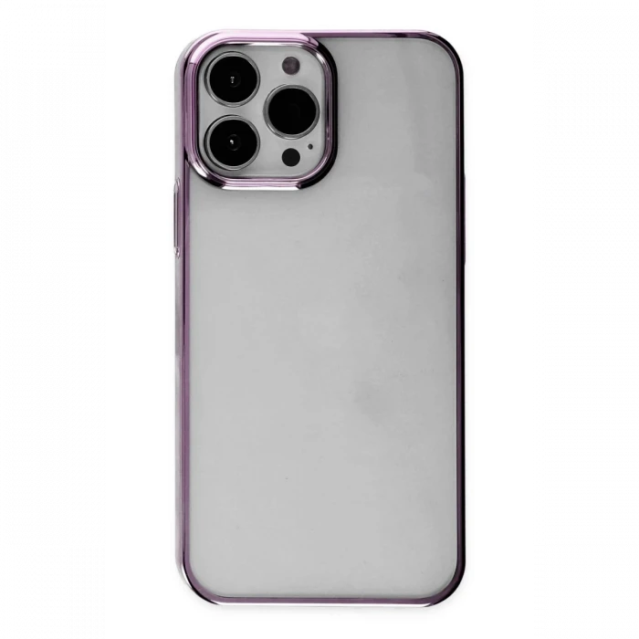 Apple iPhone 14 Pro Kılıf Element Silikon - Lila