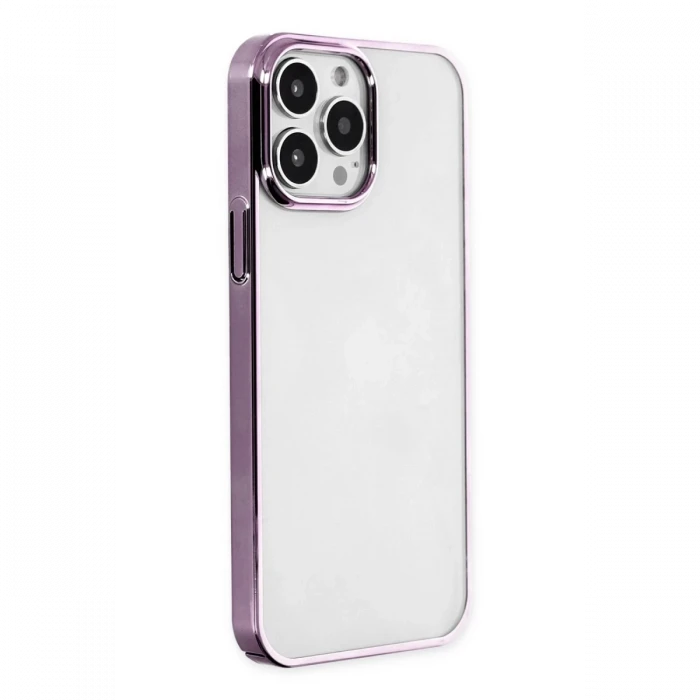 Apple iPhone 14 Pro Kılıf Element Silikon - Lila