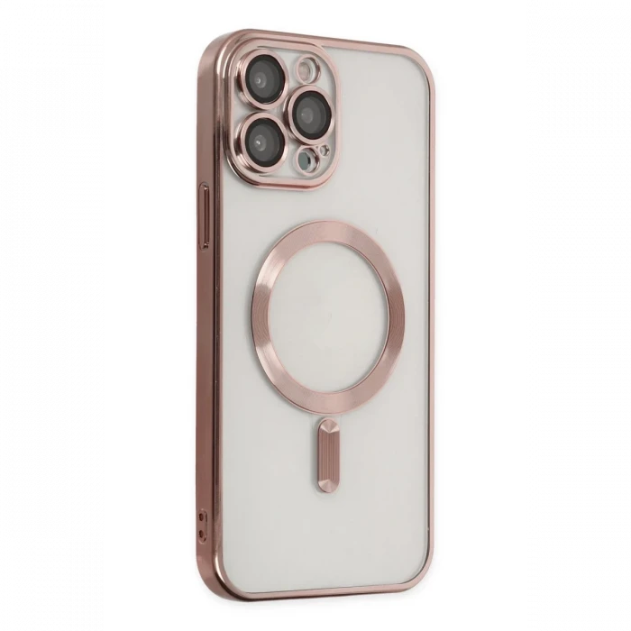 Apple iPhone 14 Pro Kılıf Kross Magneticsafe Kapak - Rose