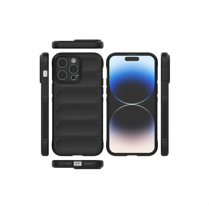 Apple iPhone 14 Pro Kılıf Optimum Silikon - Siyah