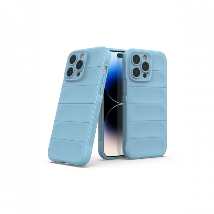 Apple iPhone 14 Pro Kılıf Optimum Silikon - Sky Blue