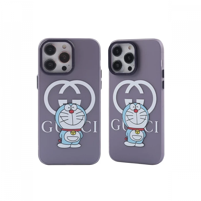 Apple iPhone 14 Pro Kılıf Prada Desenli Kapak - Prada Mor - 3