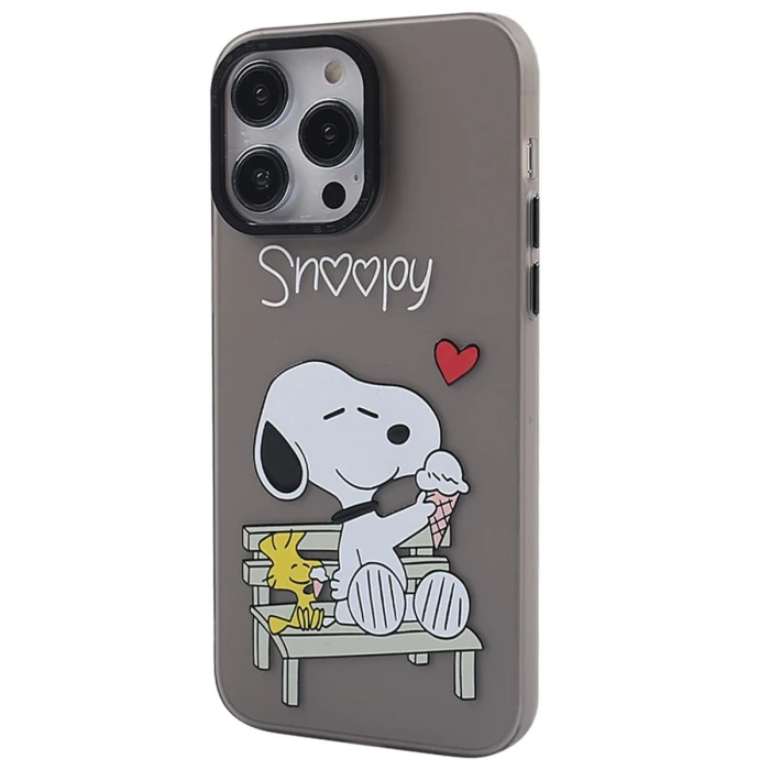 Apple iPhone 14 Pro Kılıf Prada Desenli Kapak - Prada Siyah - 2