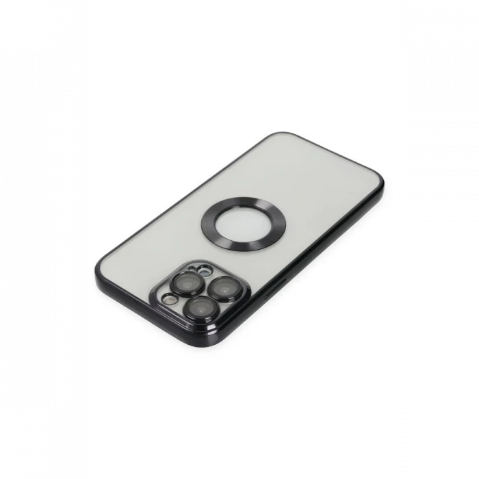 Apple iPhone 14 Pro Kılıf Slot Silikon - Siyah