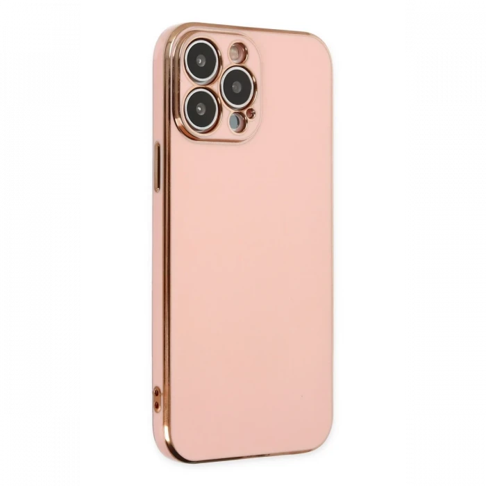 Apple iPhone 14 Pro Kılıf Volet Silikon - Pembe