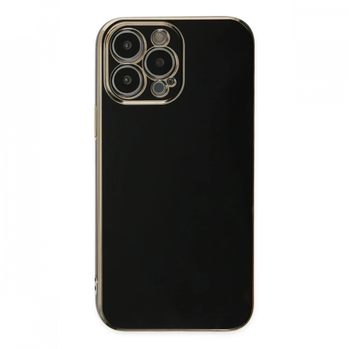 Apple iPhone 14 Pro Kılıf Volet Silikon - Siyah
