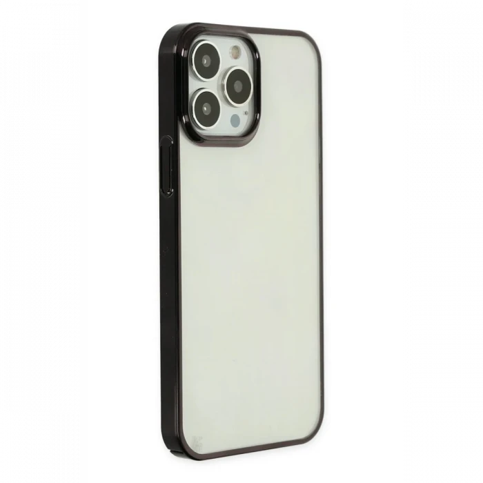 Apple iPhone 14 Pro Max Kılıf Element Silikon - Siyah