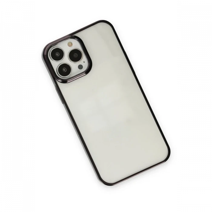 Apple iPhone 14 Pro Max Kılıf Element Silikon - Siyah