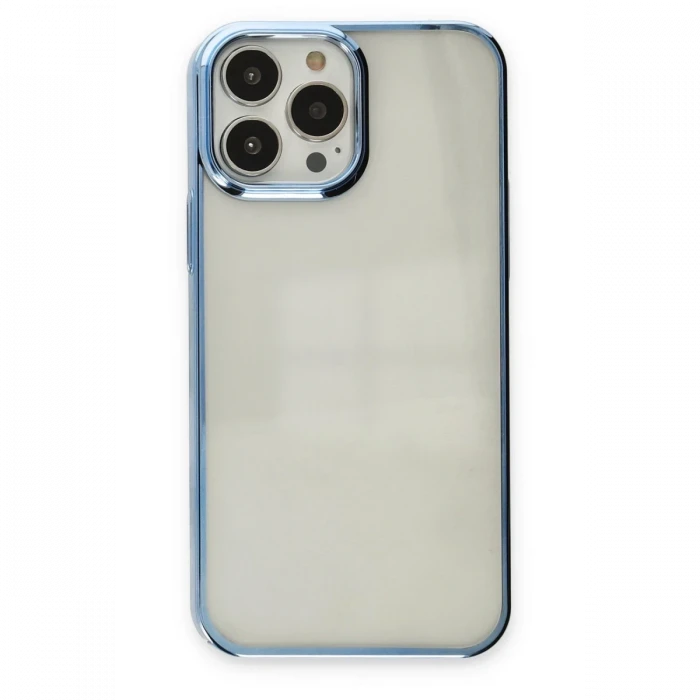 Apple iPhone 14 Pro Max Kılıf Element Silikon - Sky Blue