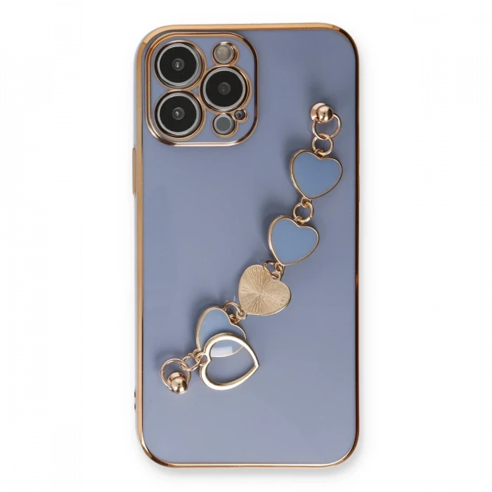 Apple iPhone 14 Pro Max Kılıf Esila Silikon - Gri
