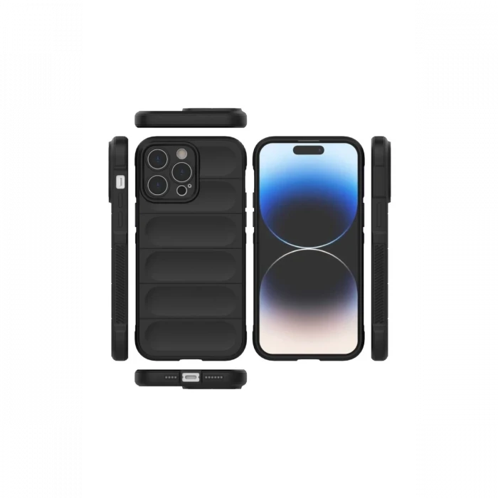 Apple iPhone 14 Pro Max Kılıf Optimum Silikon - Siyah