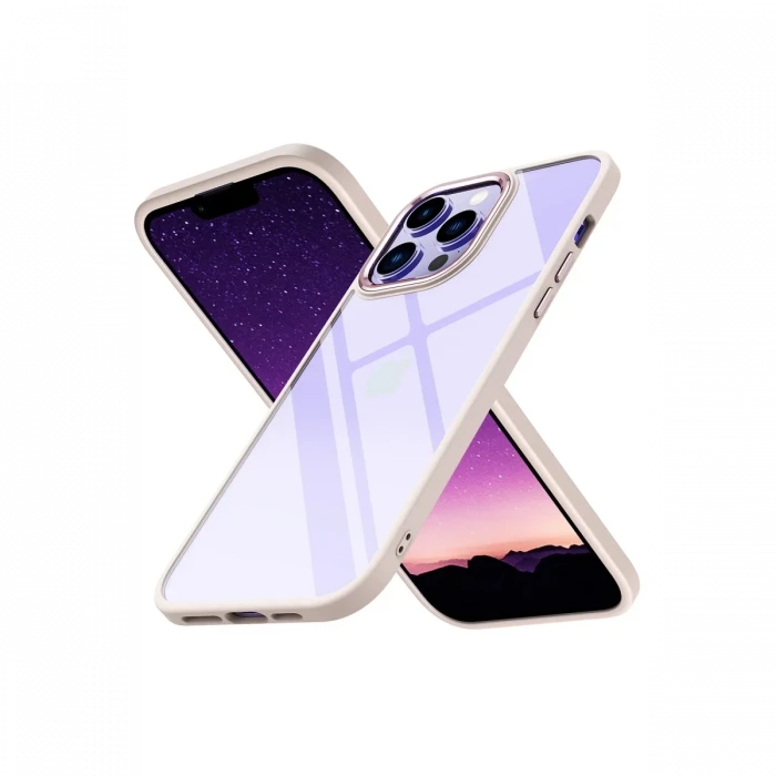 Apple iPhone 14 Pro Max Kılıf Power Silikon - Rose