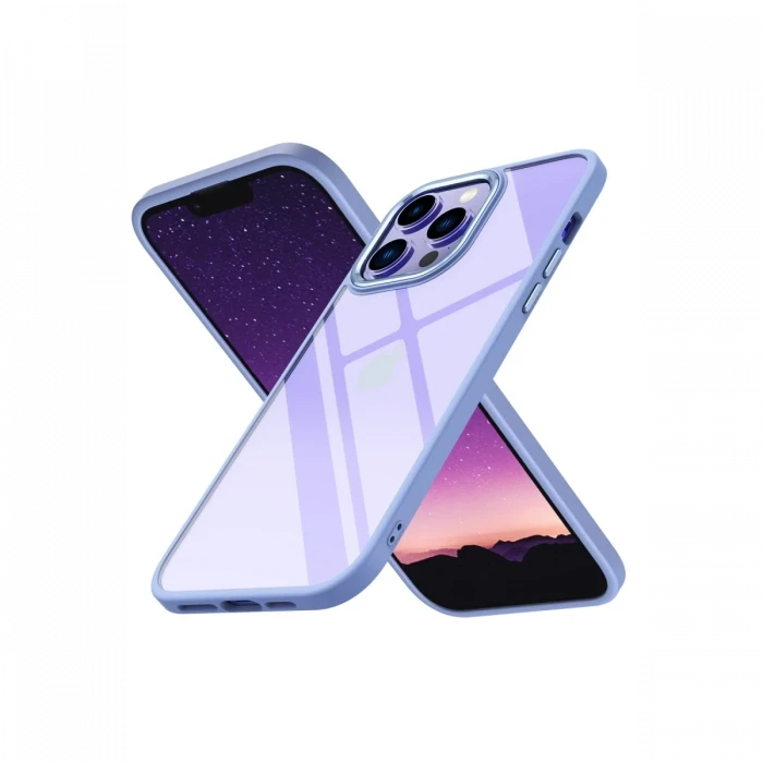 Apple iPhone 14 Pro Max Kılıf Power Silikon - Sierra Blue