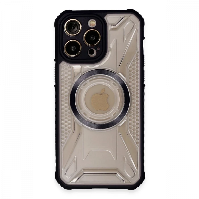 Apple iPhone 14 Pro Max Kılıf Prag Magneticsafe Kapak - Siyah