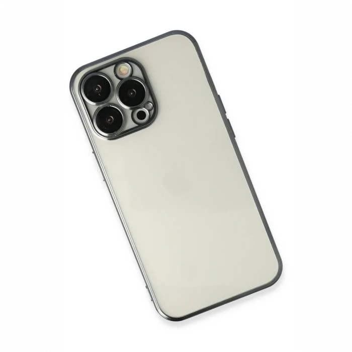 Apple iPhone 14 Pro Max Kılıf Razer Lensli Silikon - Siyah