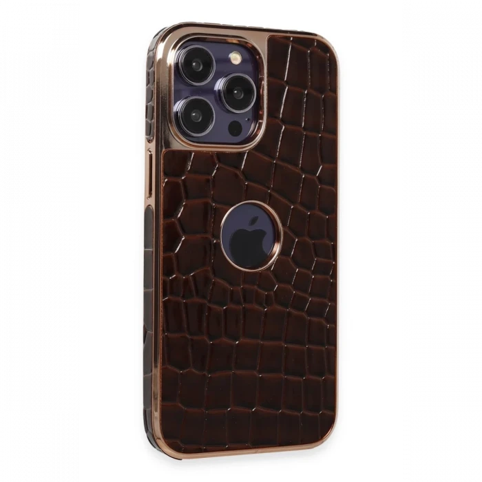 Apple iPhone 14 Pro Max Kılıf Snake Kapak - Bordo