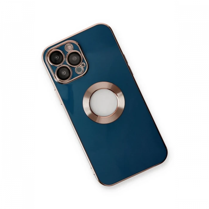 Apple iPhone 14 Pro Max Kılıf Store Silikon - Mavi