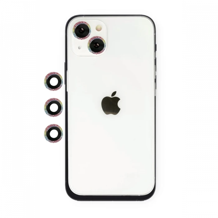 Apple iPhone 14 Shine Kamera Lens - Rainbow