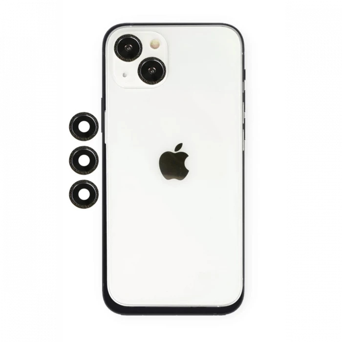 Apple iPhone 14 Shine Kamera Lens - Siyah