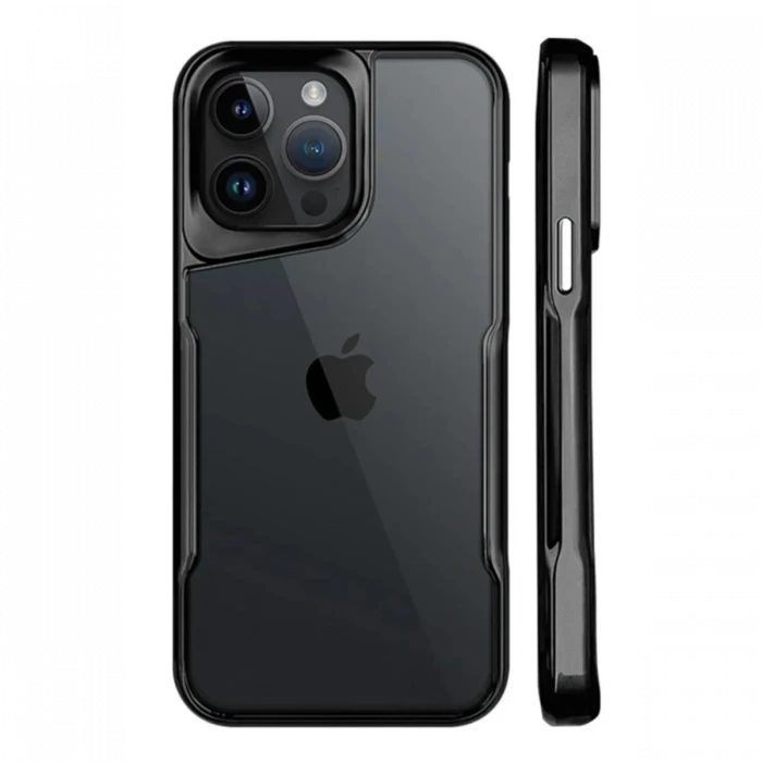 Apple iPhone 15 Pro Kılıf Boyi Silikon Kapak - Siyah