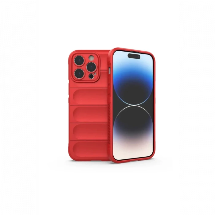 Apple iPhone 15 Pro Kılıf Optimum Silikon - Kırmızı