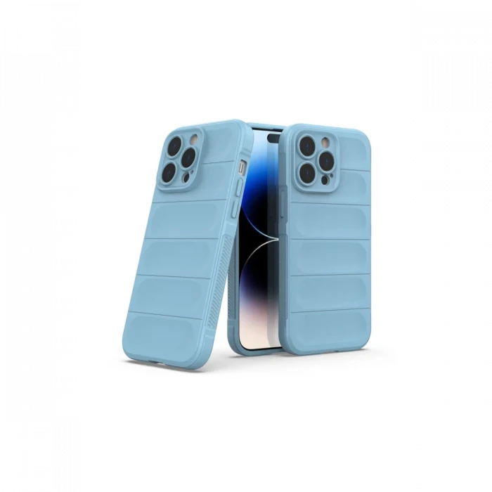 Apple iPhone 15 Pro Kılıf Optimum Silikon - Sky Blue