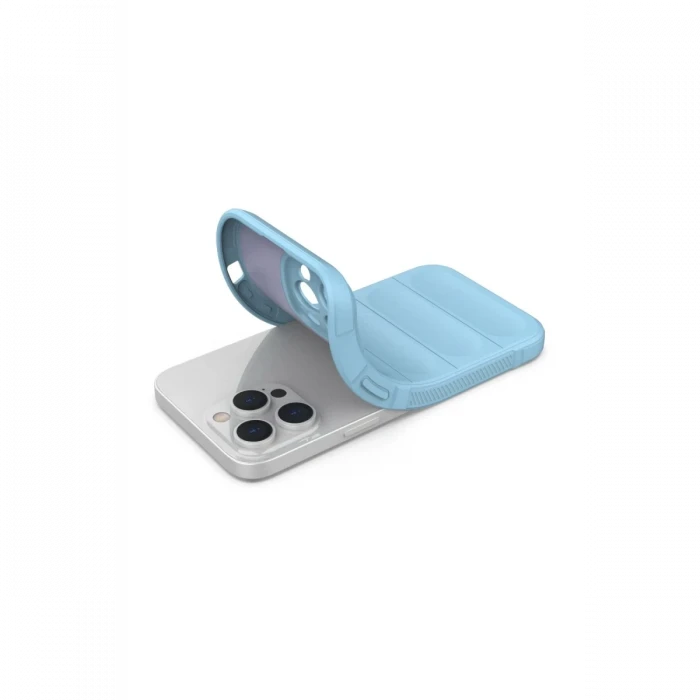Apple iPhone 15 Pro Kılıf Optimum Silikon - Sky Blue