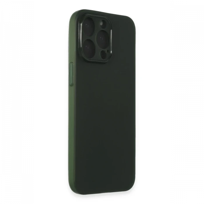 Apple iPhone 15 Pro Kılıf Puma Silikon - Yeşil