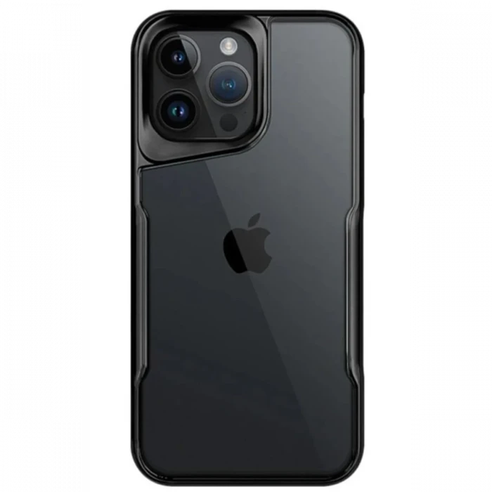 Apple iPhone 15 Pro Max Kılıf Boyi Silikon Kapak - Siyah