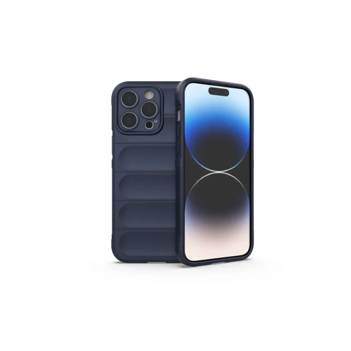Apple iPhone 15 Pro Max Kılıf Optimum Silikon - Lacivert