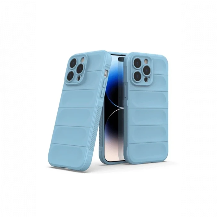Apple iPhone 15 Pro Max Kılıf Optimum Silikon - Sky Blue