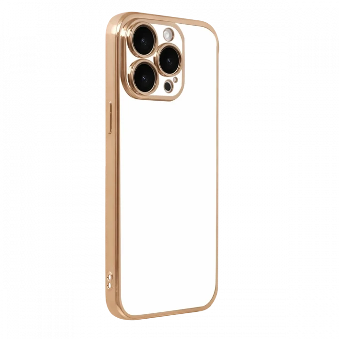 Apple iPhone 15 Pro Max Razer Lensli Silikon - Gold