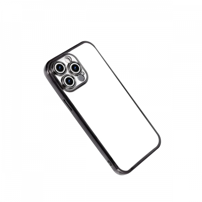 Apple iPhone 15 Pro Max Razer Lensli Silikon - Siyah