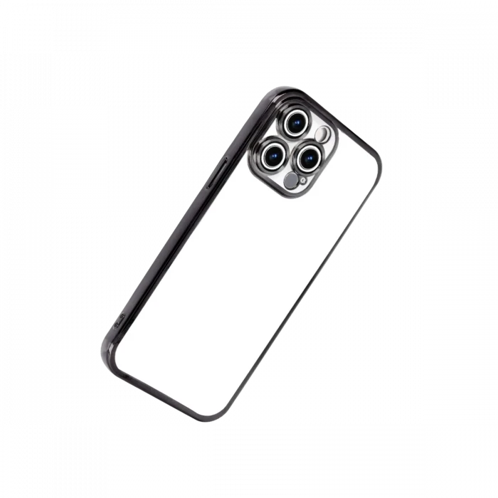 Apple iPhone 15 Pro Max Razer Lensli Silikon - Siyah