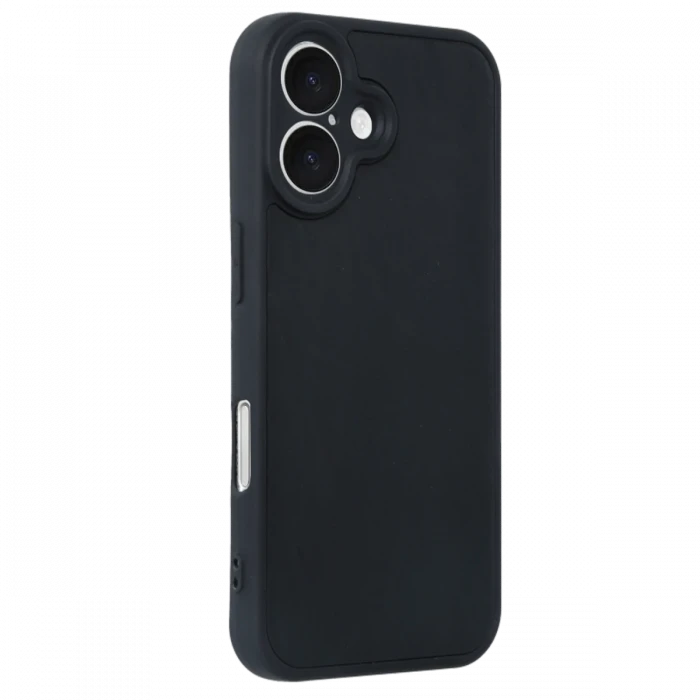 Apple iPhone 16 Kılıf Aras Deri Kapak - Siyah