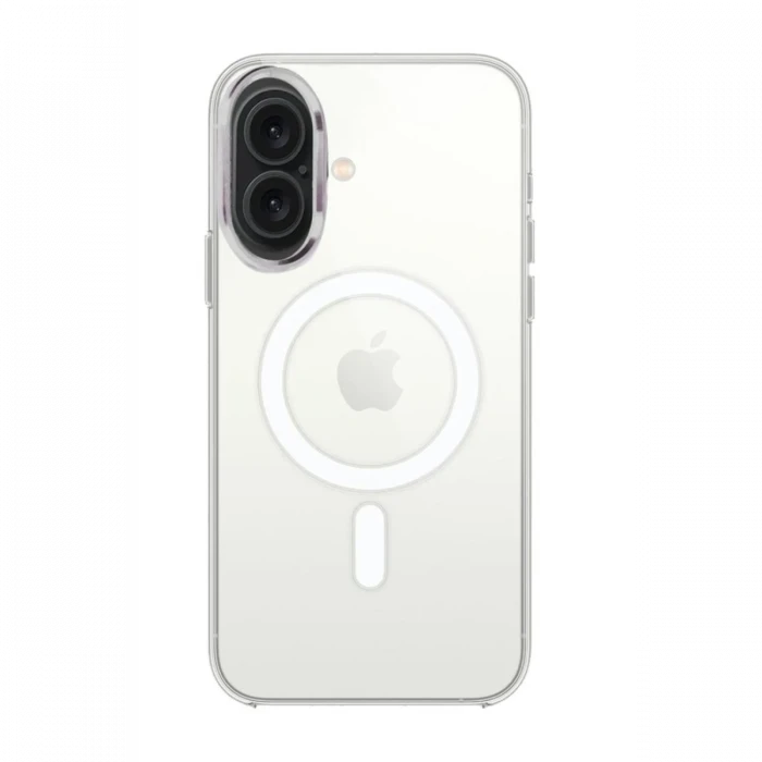 Apple iPhone 16 Plus Kılıf Pc Real Magsafe Kapak - Şeffaf