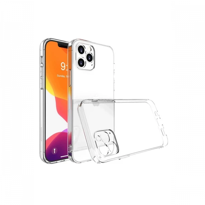 Apple iPhone 16 Pro Kılıf Lüx Şeffaf Silikon