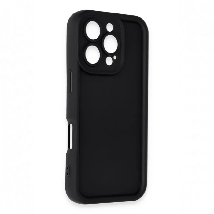 Apple iPhone 16 Pro Kılıf Viera Silikon - Siyah