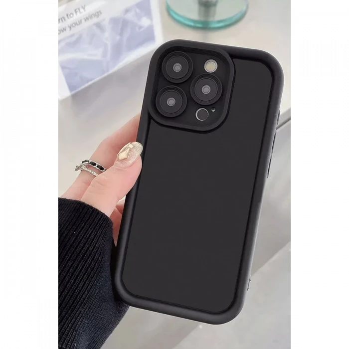 Apple iPhone 16 Pro Kılıf Viera Silikon - Siyah