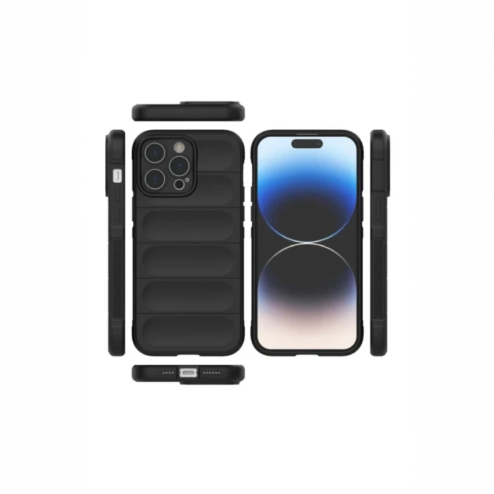 Apple iPhone 16 Pro Max Kılıf Optimum Silikon - Siyah