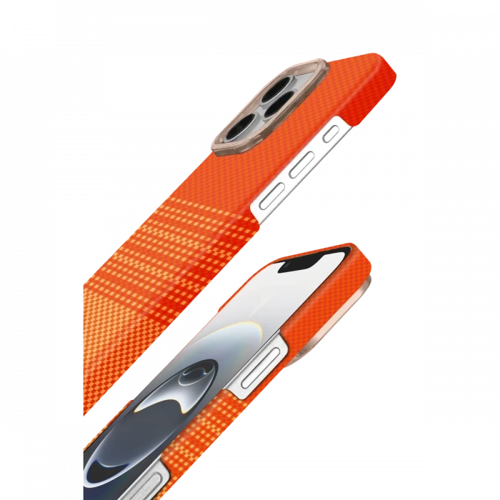 Apple iPhone 16 Pro Max Vega Magsafe Kapak - Turuncu